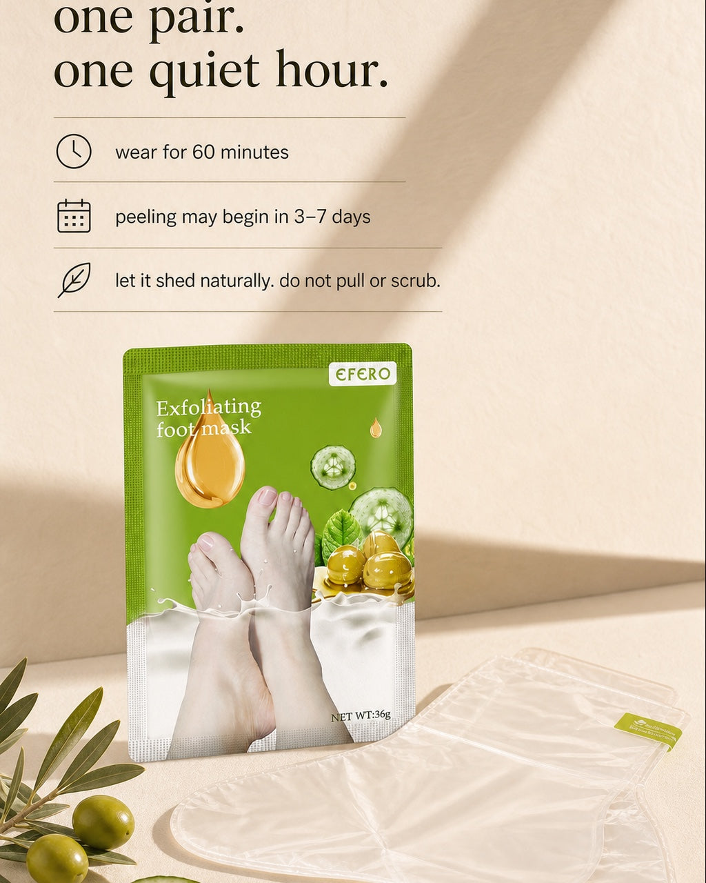 Exfoliating Foot Peel Mask